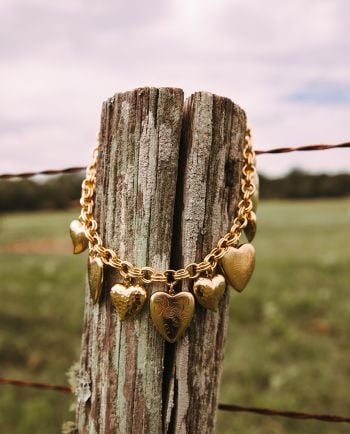 amour charm necklace