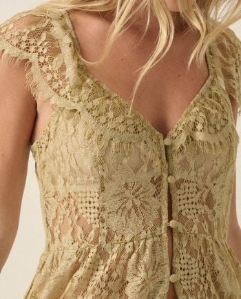 moonchild lace duster dress