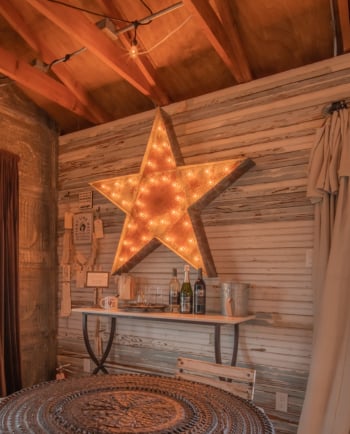 metal star marquee sign - STORE PICKUP ONLY