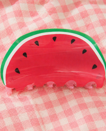 watermelon hairclip