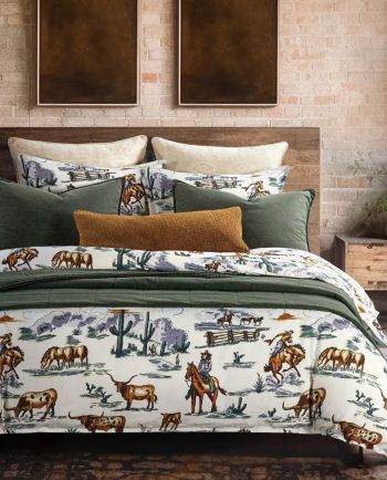 ranch life paseo road bedding set - available in a comforter or duvet!